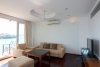 Lake view apartment available for rent in Quang An street, Tay Ho, Hanoi 